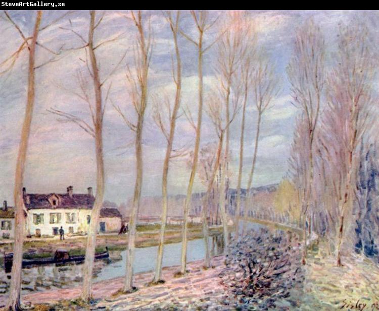 Alfred Sisley Loing-Kanal